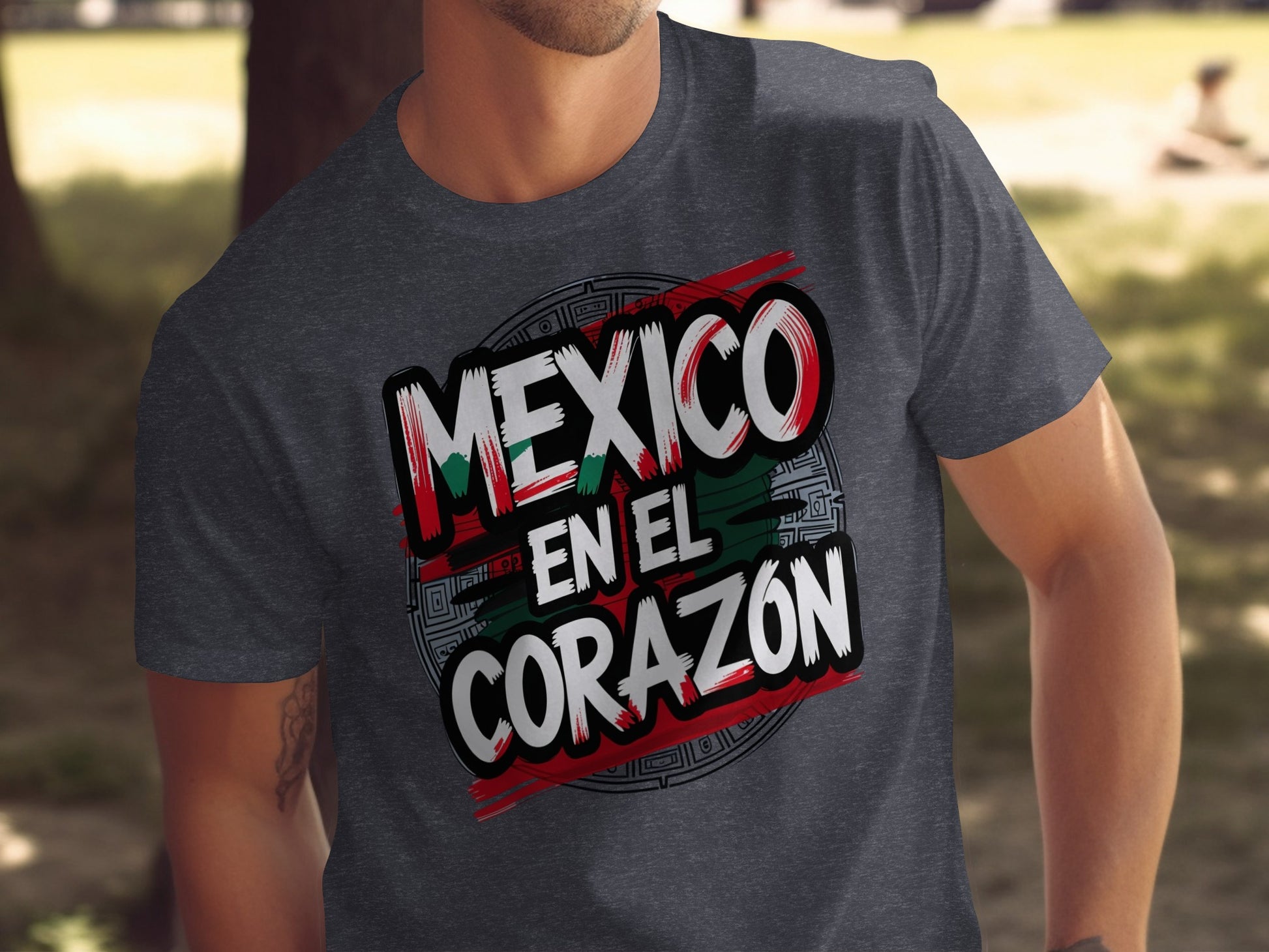 Mexico En El Corazon Graphic Tee product