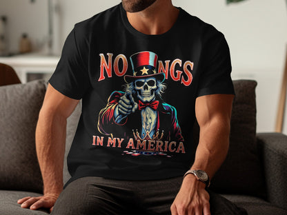 No Kings In My America Graphic T-Shirt product