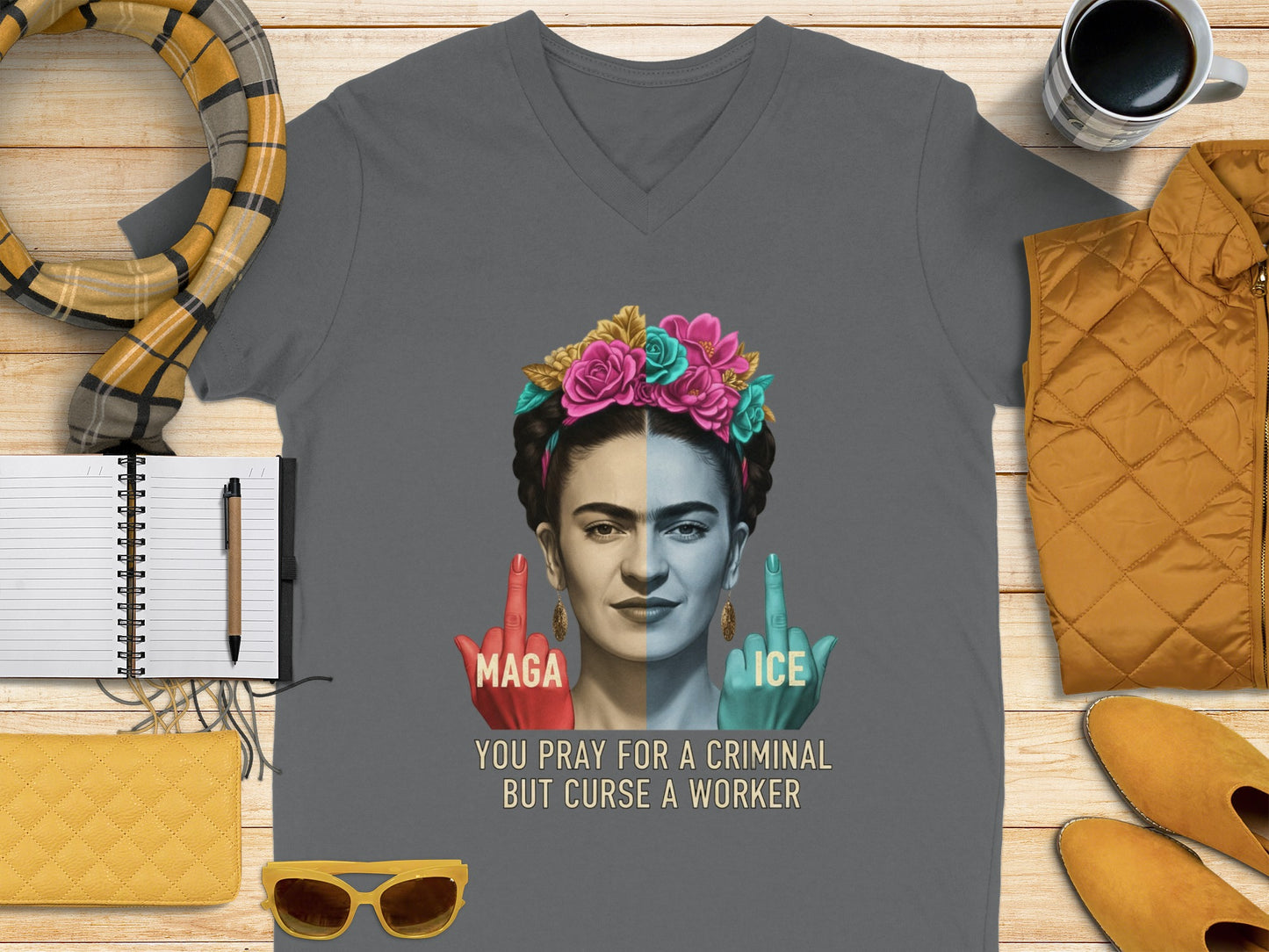 You Pray for a Criminal But Curse a Worker T-Shirt