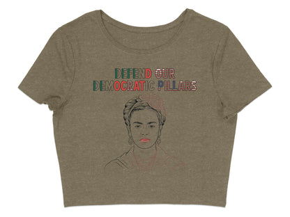 Defend Our Democratic Pillars Crop Top product