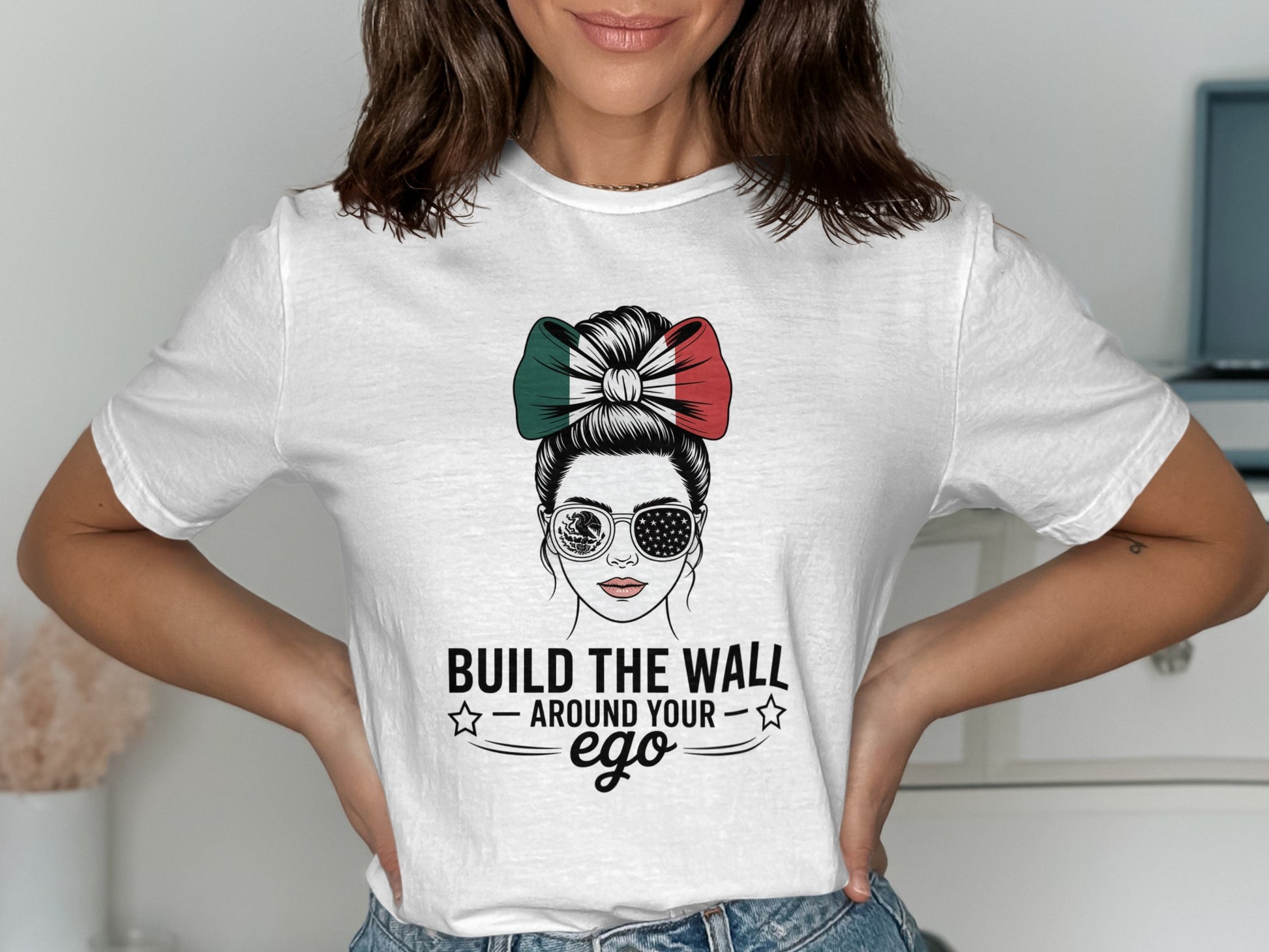 Build The Wall Around Your Ego Graphic T-Shirt product type