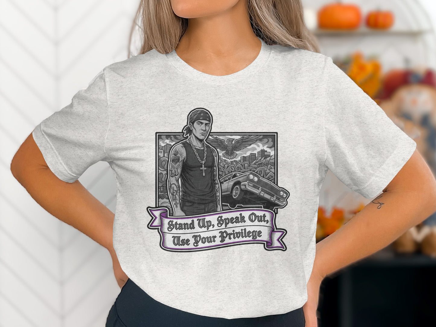 Stand Up Speak Out Use Your Privilege T-shirt