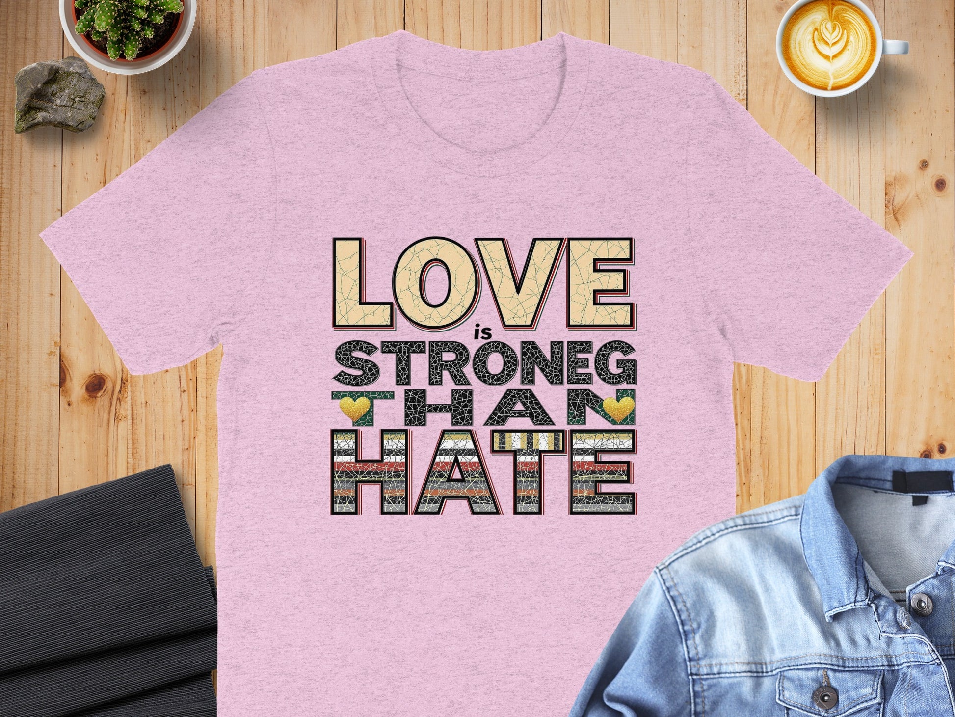 Love is Stronger Than Hate T-Shirt product type