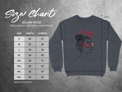 Unique Graphic Design Heavy Blend Crewneck Sweatshirt product