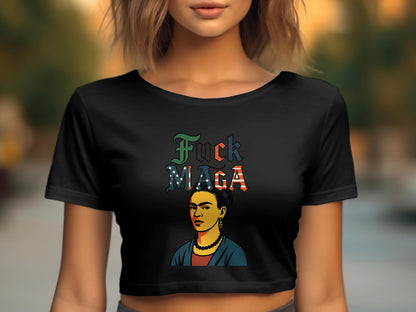 Fuck MAGA Graphic Top product type