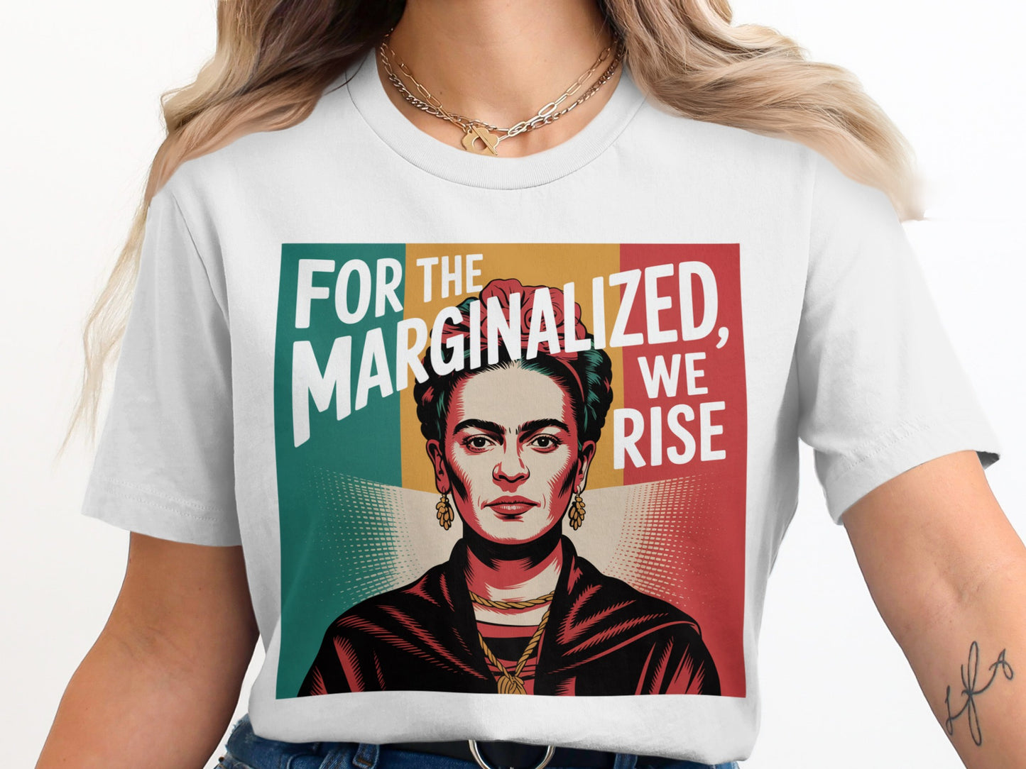 For The Marginalized We Rise Graphic Shirt product type