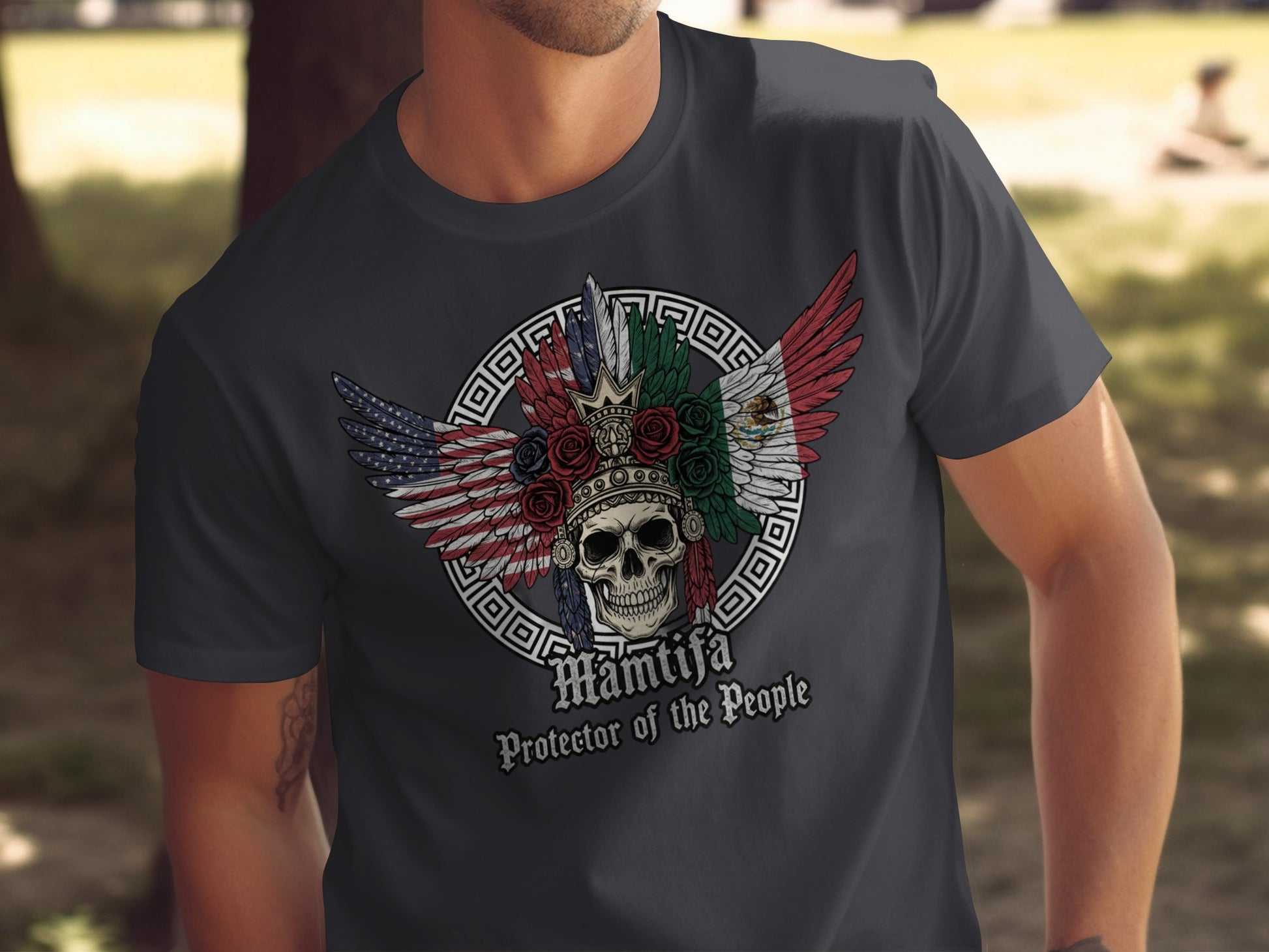 Mantifa Protector of the People T-shirt