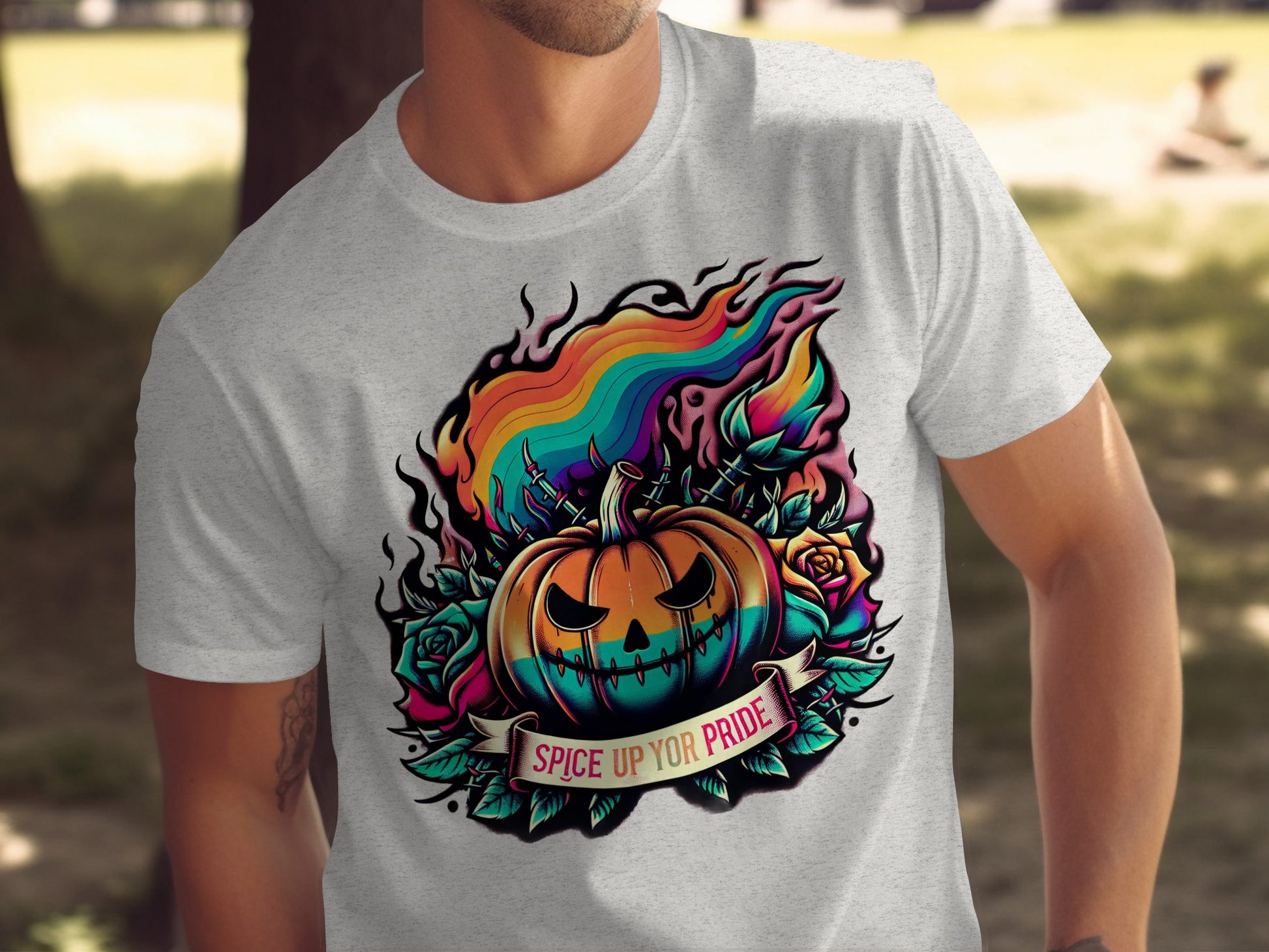 Spice Up Your Pride Pumpkin Halloween T-shirt Product