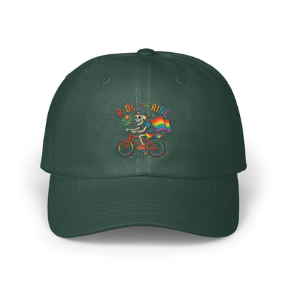 Ride With Pride Bicycle Embroidered Hat product type