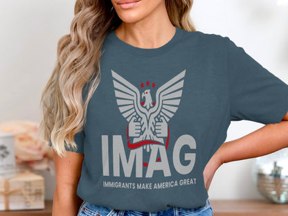 Immigrants Make America Great Graphic T-shirt product