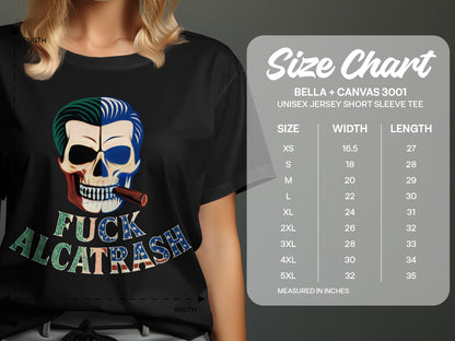 Skull and Retro Style Graphic Design T-Shirt product