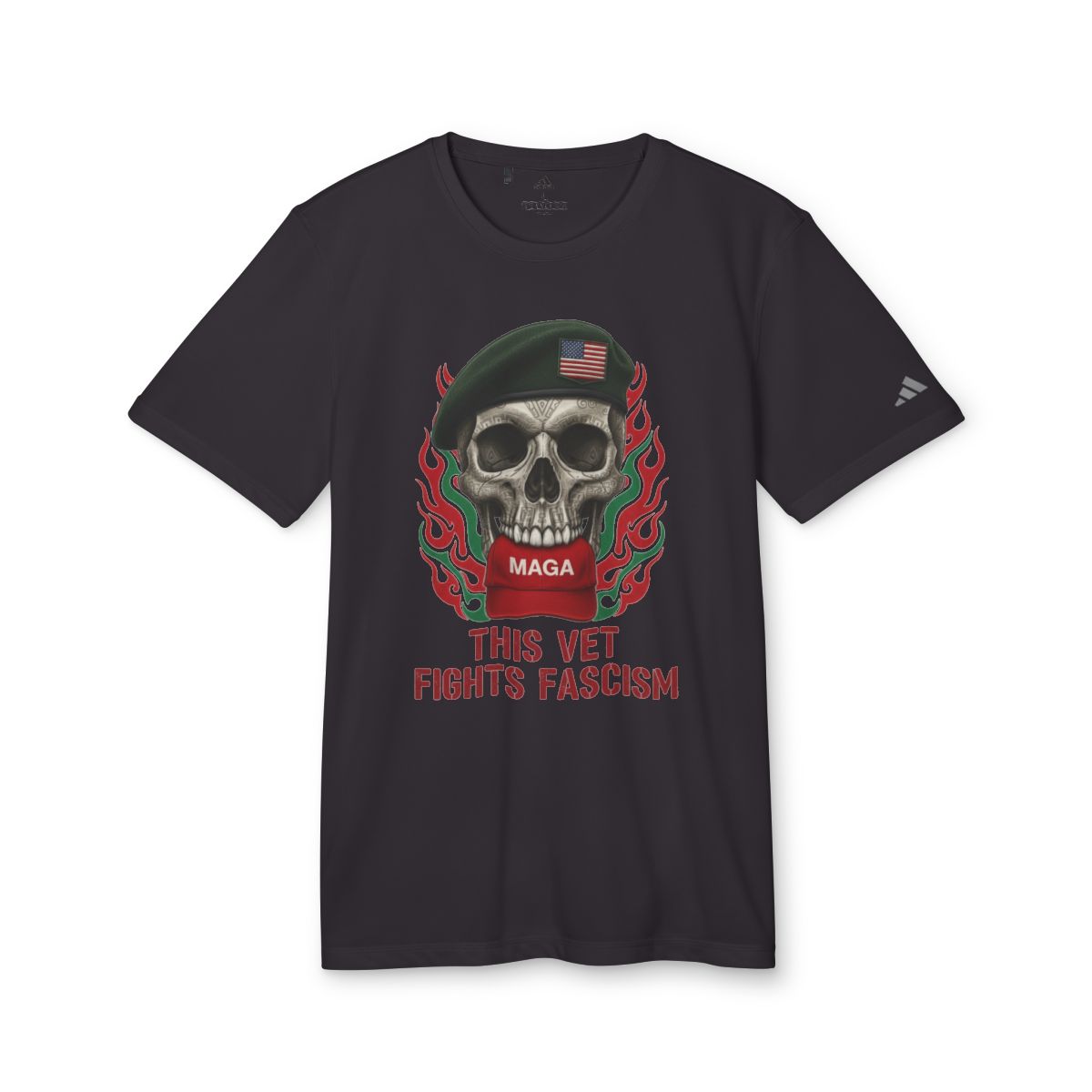 This Vet Fights Fascism T-Shirt for Supporters
