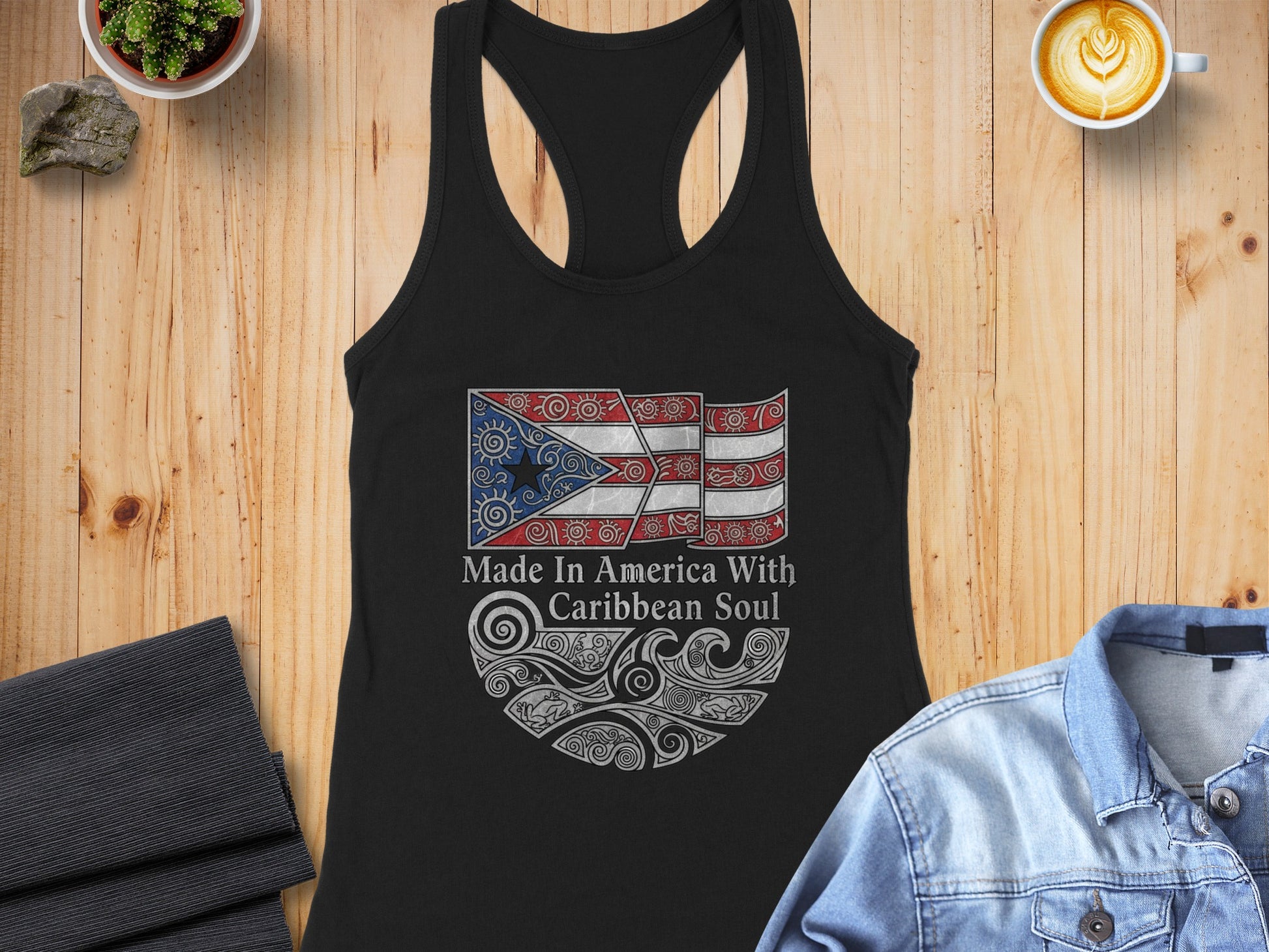 Made In America With Caribbean Soul Tank Top