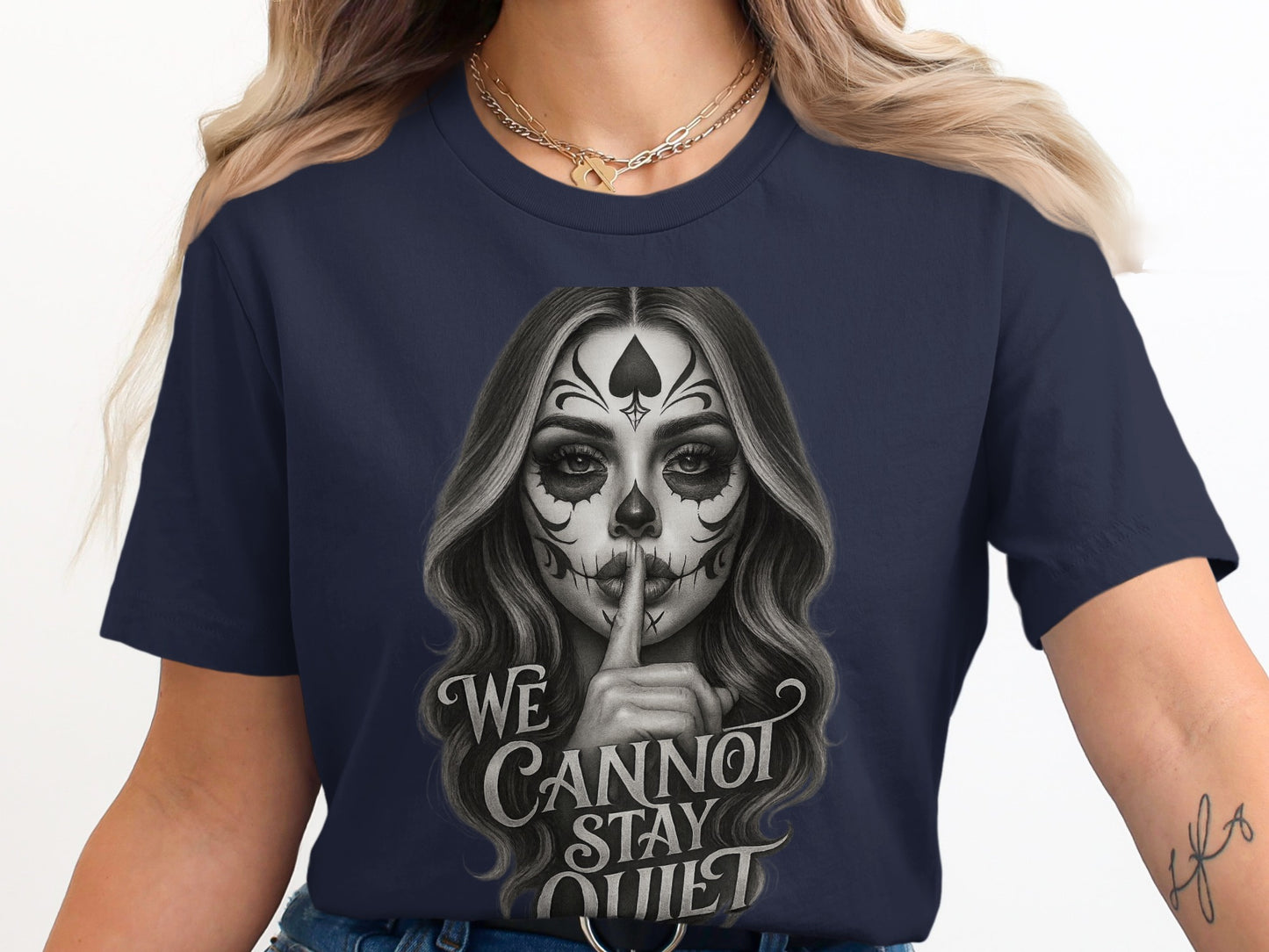 We Cannot Stay Quiet Graphic T-Shirt product type