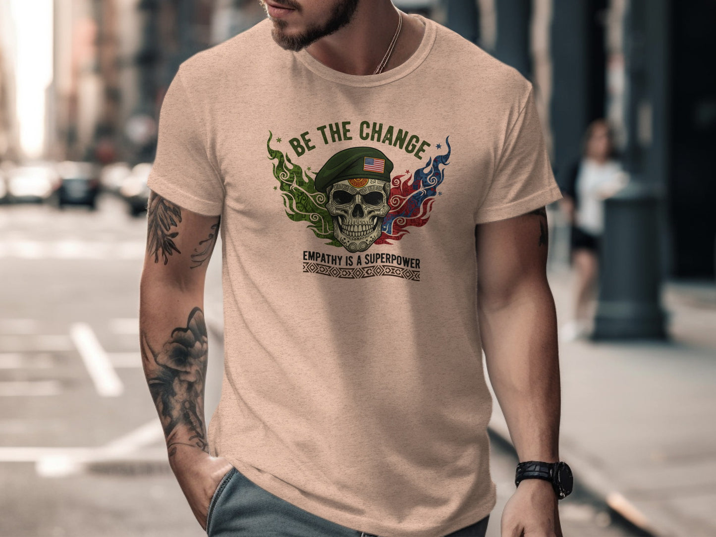 Be the Change Empathy Is a Superpower Shirt