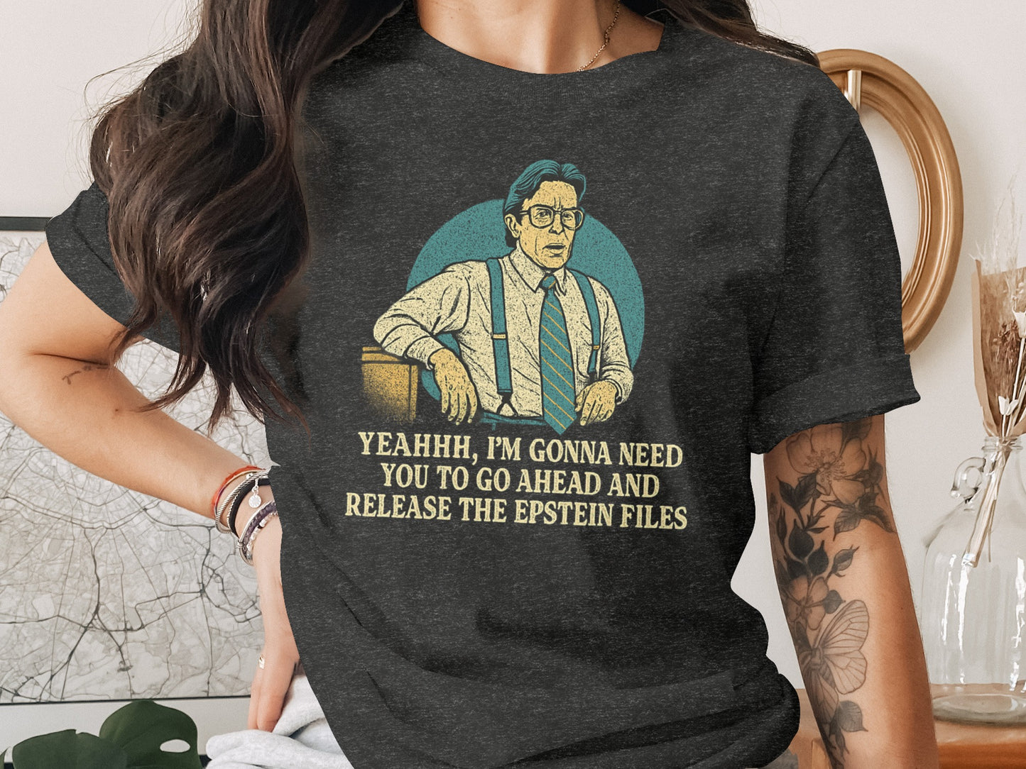 Iconic Office Quote Go Ahead Release Epstein Files product type