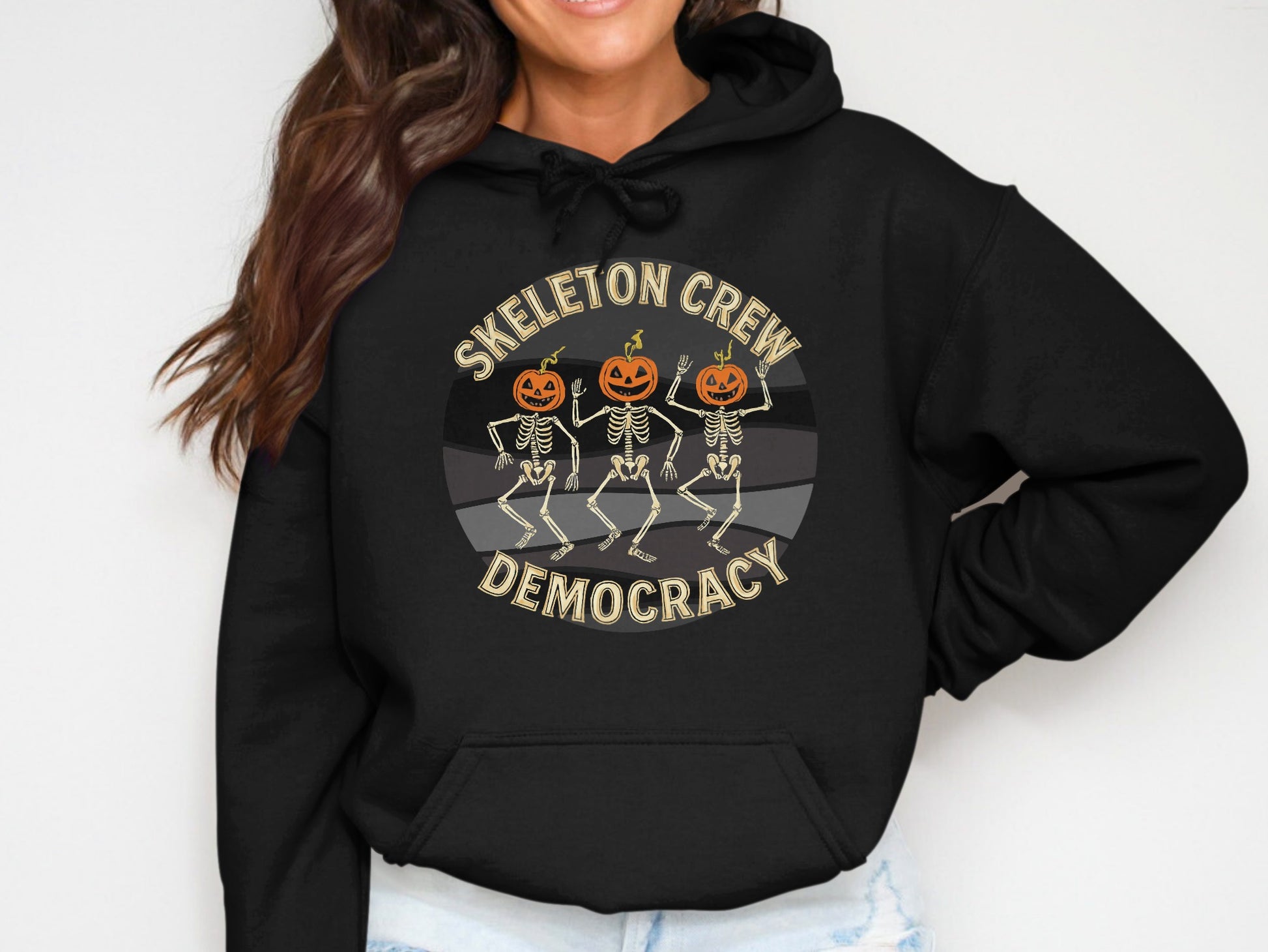 Skeleton Crew Democracy Graphic Hoodie product