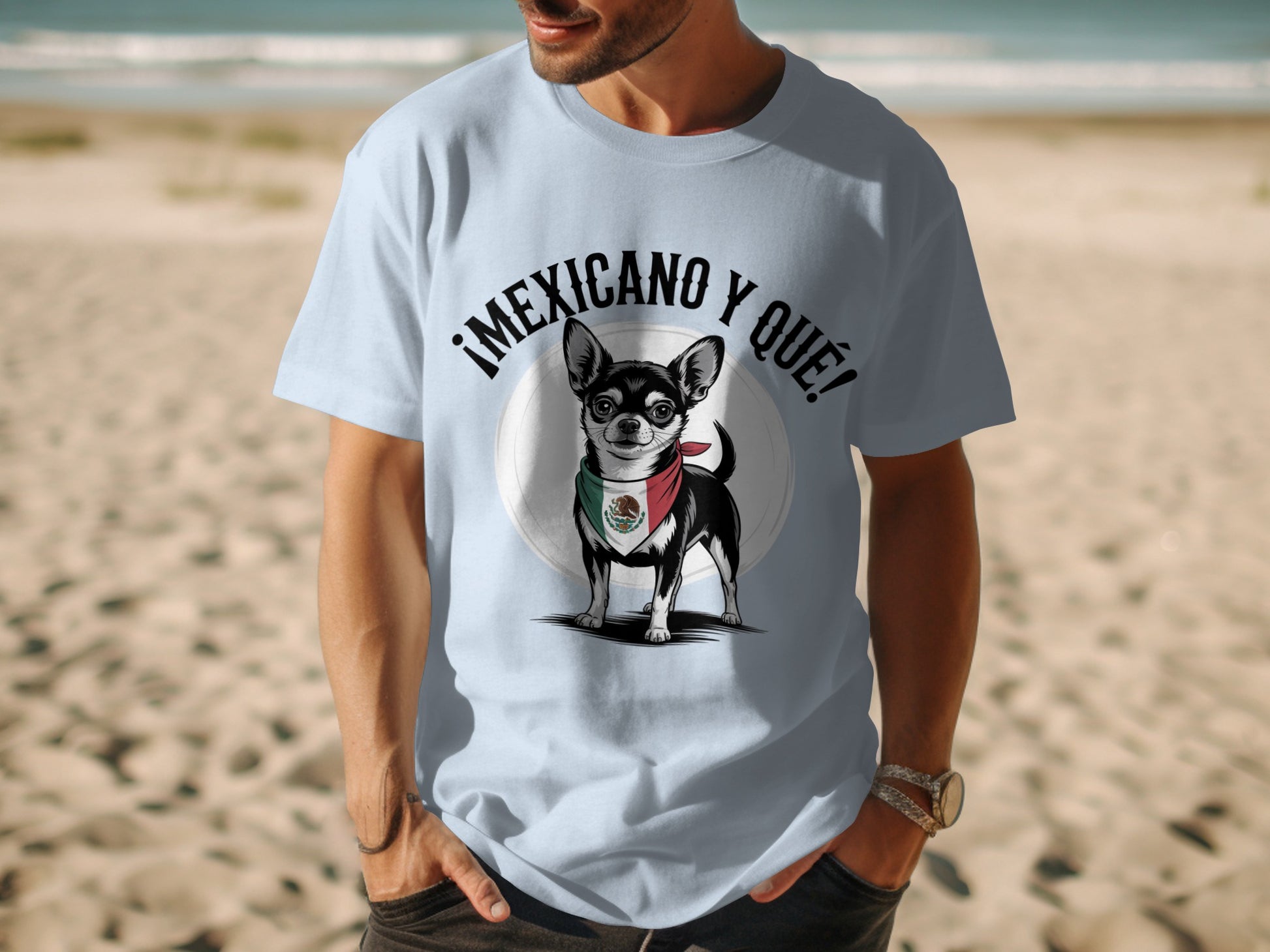 Mexicano Y Que Chihuahua Graphic Shirt product