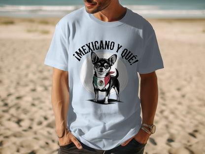 Mexicano Y Que Chihuahua Graphic Shirt product