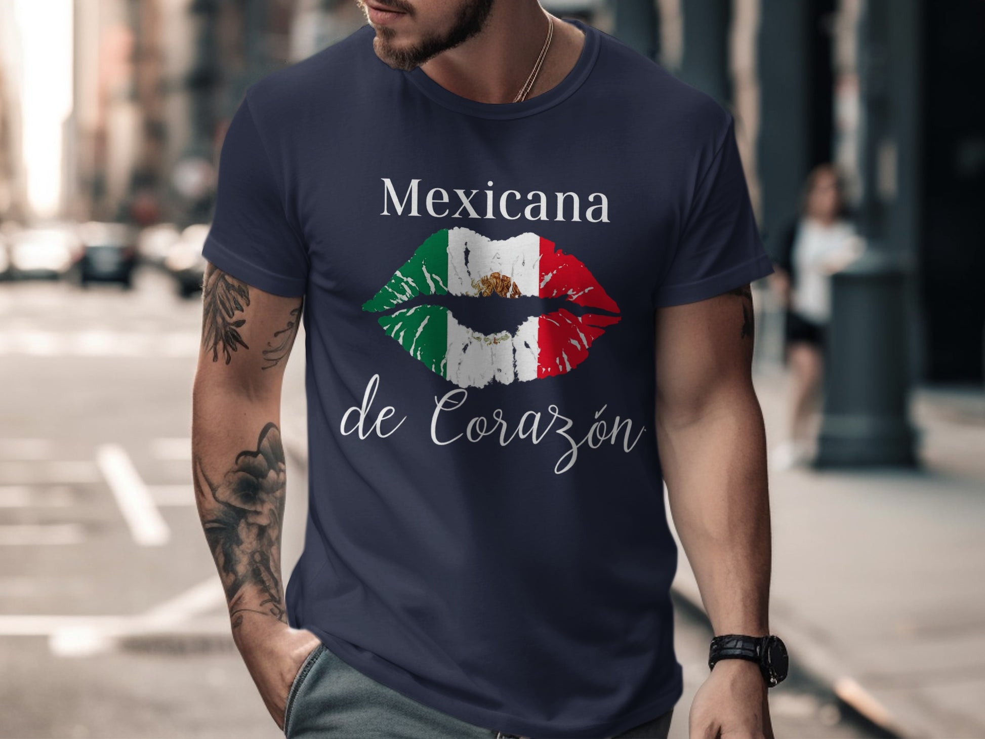 Mexicana de Corazón Graphic Tee shirt product type