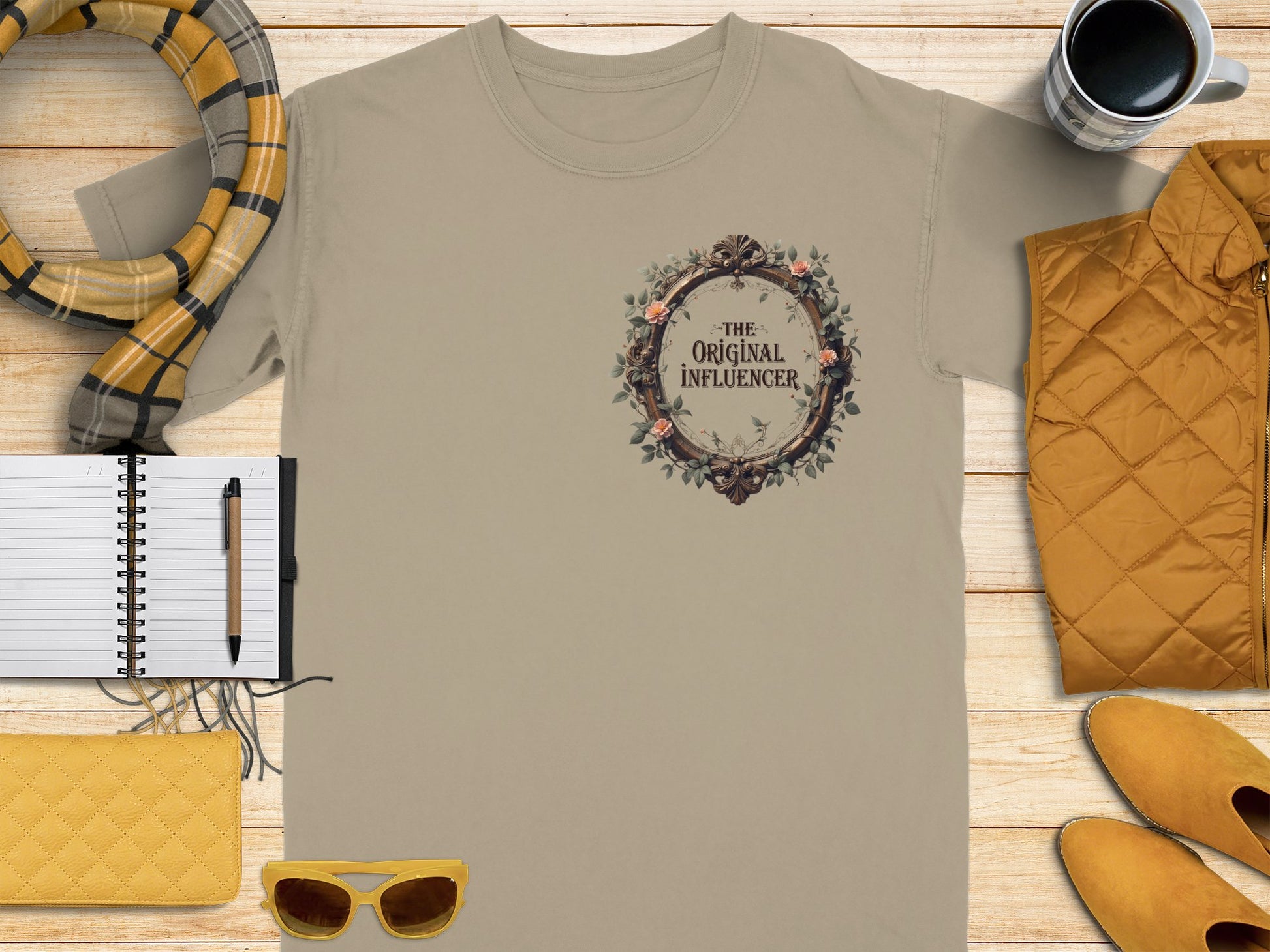 The Original Influencer Graphic Beige Shirt product type