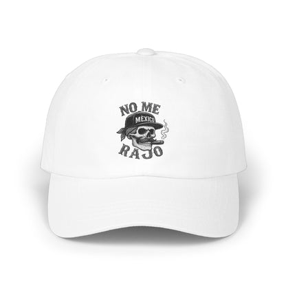 No Me Rajo Mexico Skull Design White Hat product