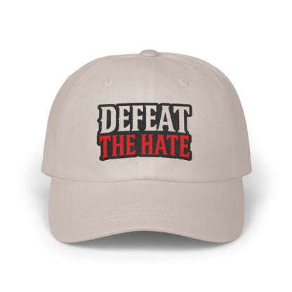 Defeat the Hate Embroidered Adjustable Hat product