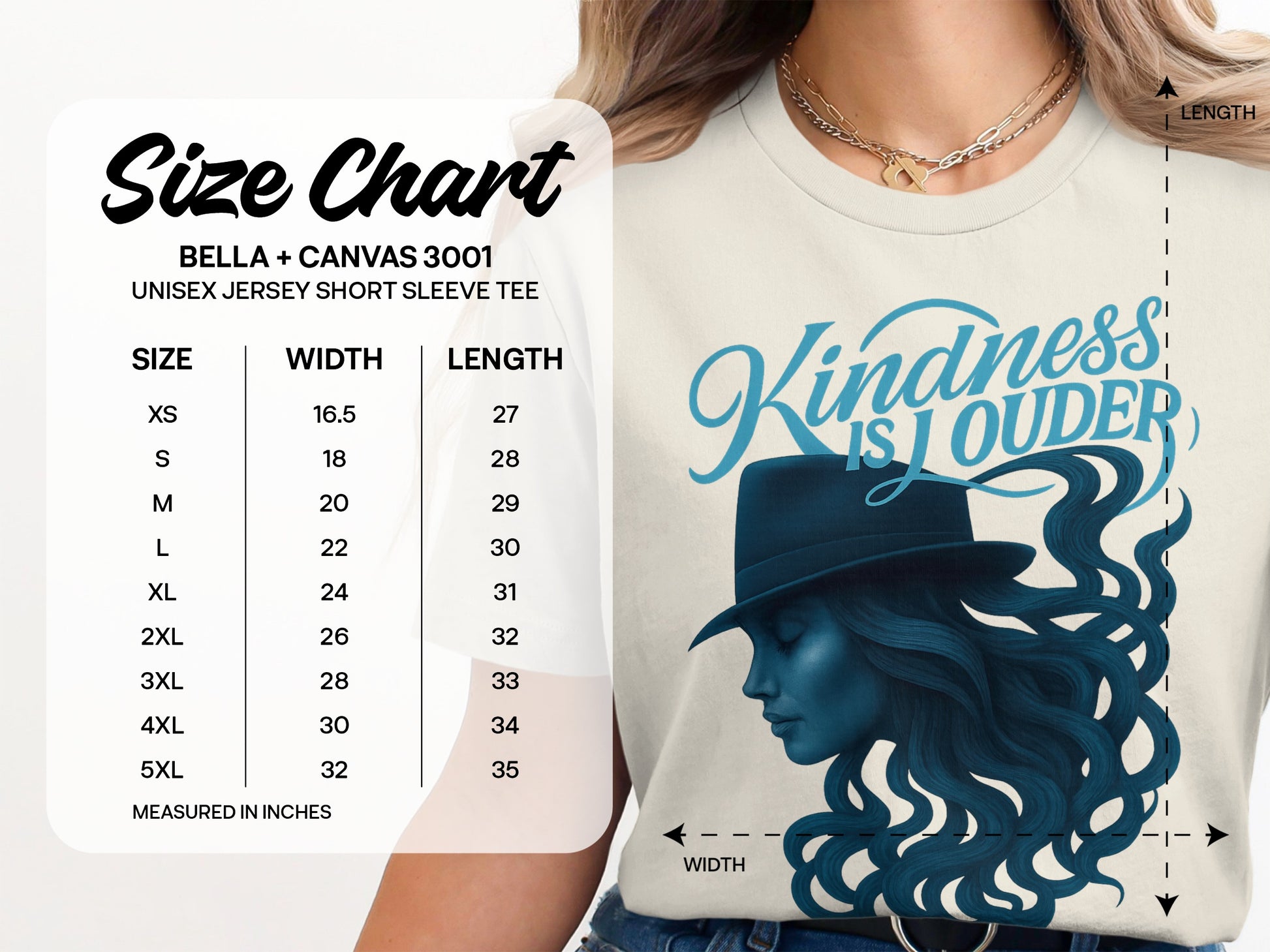 Kindness Is Louder Short Sleeve Tee Unisex Jersey