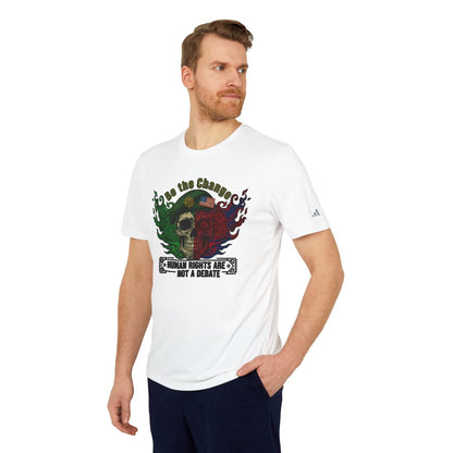 Make the Change Human Rights Skull Design T-Shirt