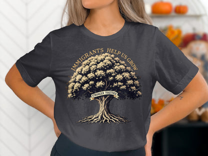 Immigrants Help Us Grow Stronger Together product type
