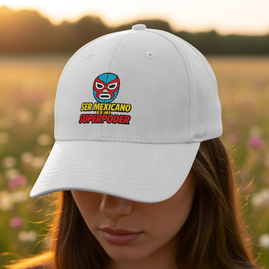 Ser Mexicano Es Mi Superpoder Embroidered Hat product