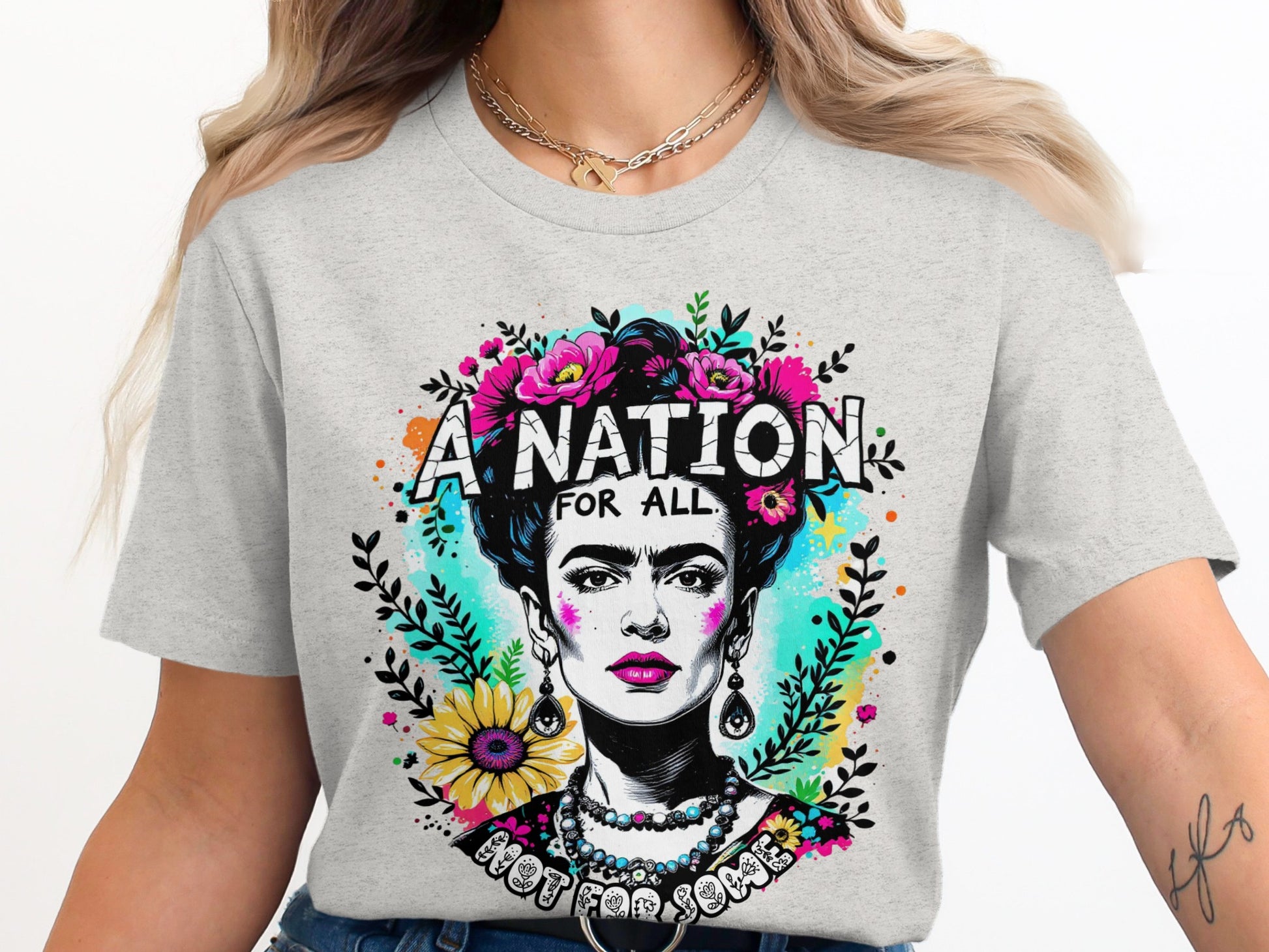 A Nation For All Not For Some Short Sleeve T-Shirt product