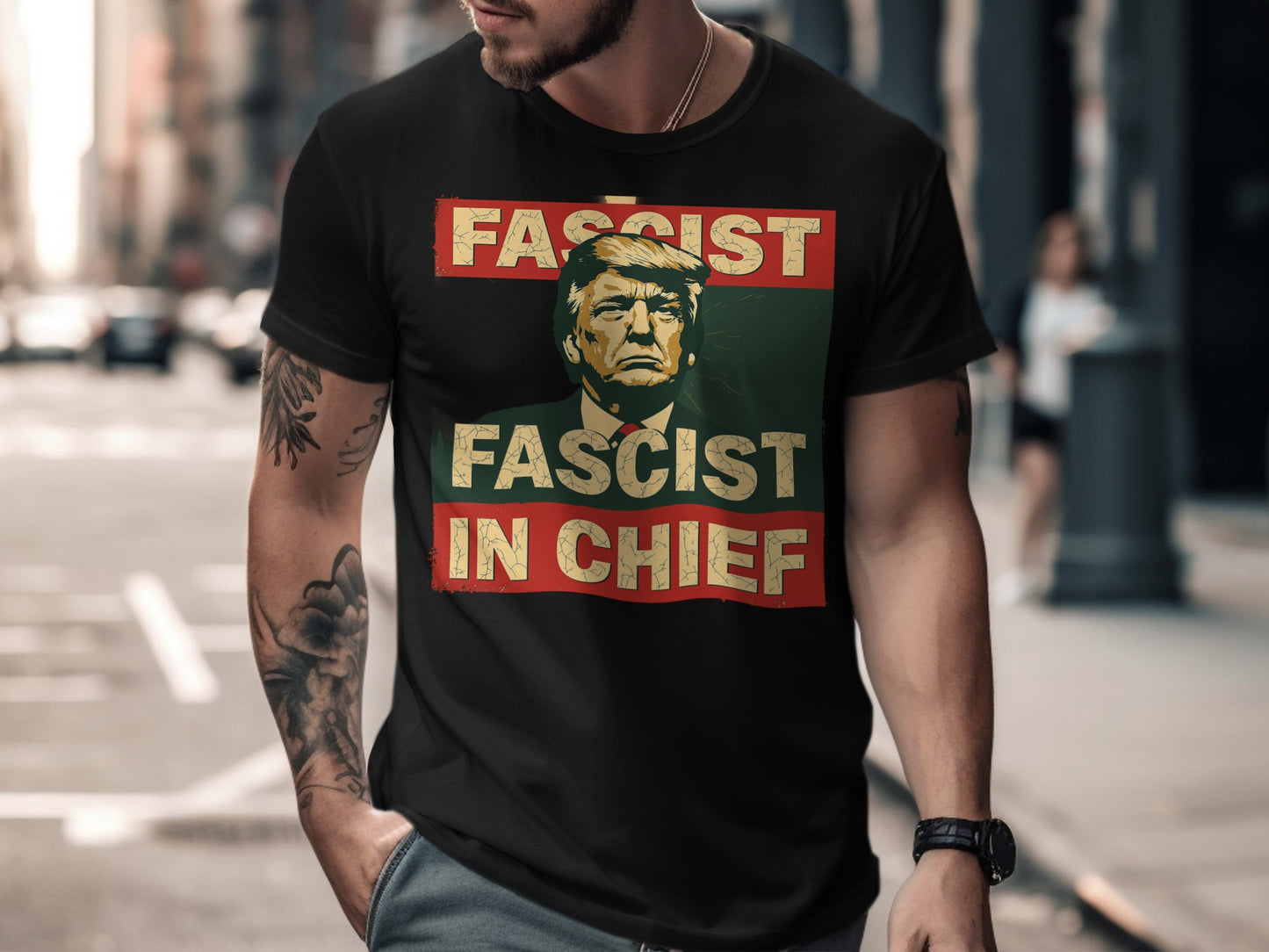 Fascist In Chief Graphic Design T-shirt product