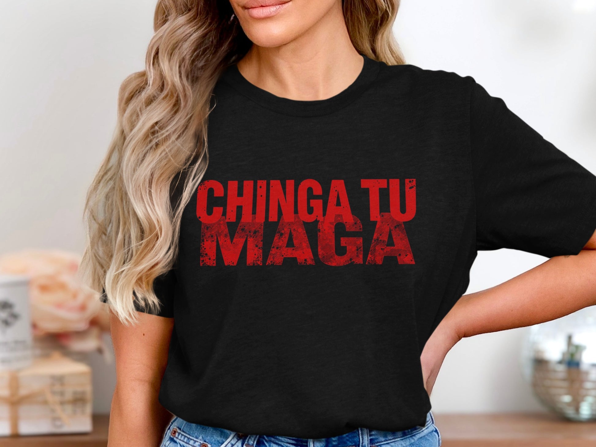 CHINGA TU MAGA Statement Shirt for Bold Individuals