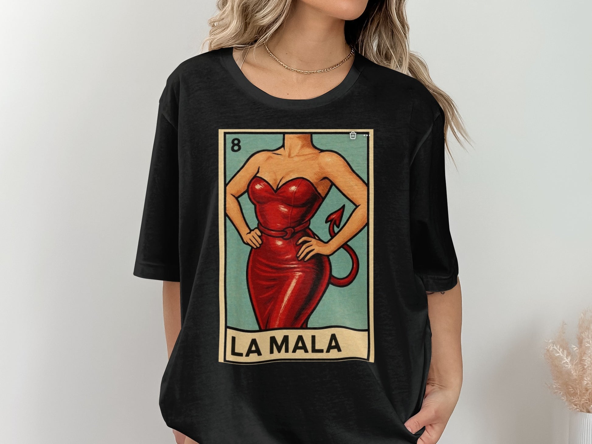 La Mala Devil Lady Graphic Print T-shirt product type