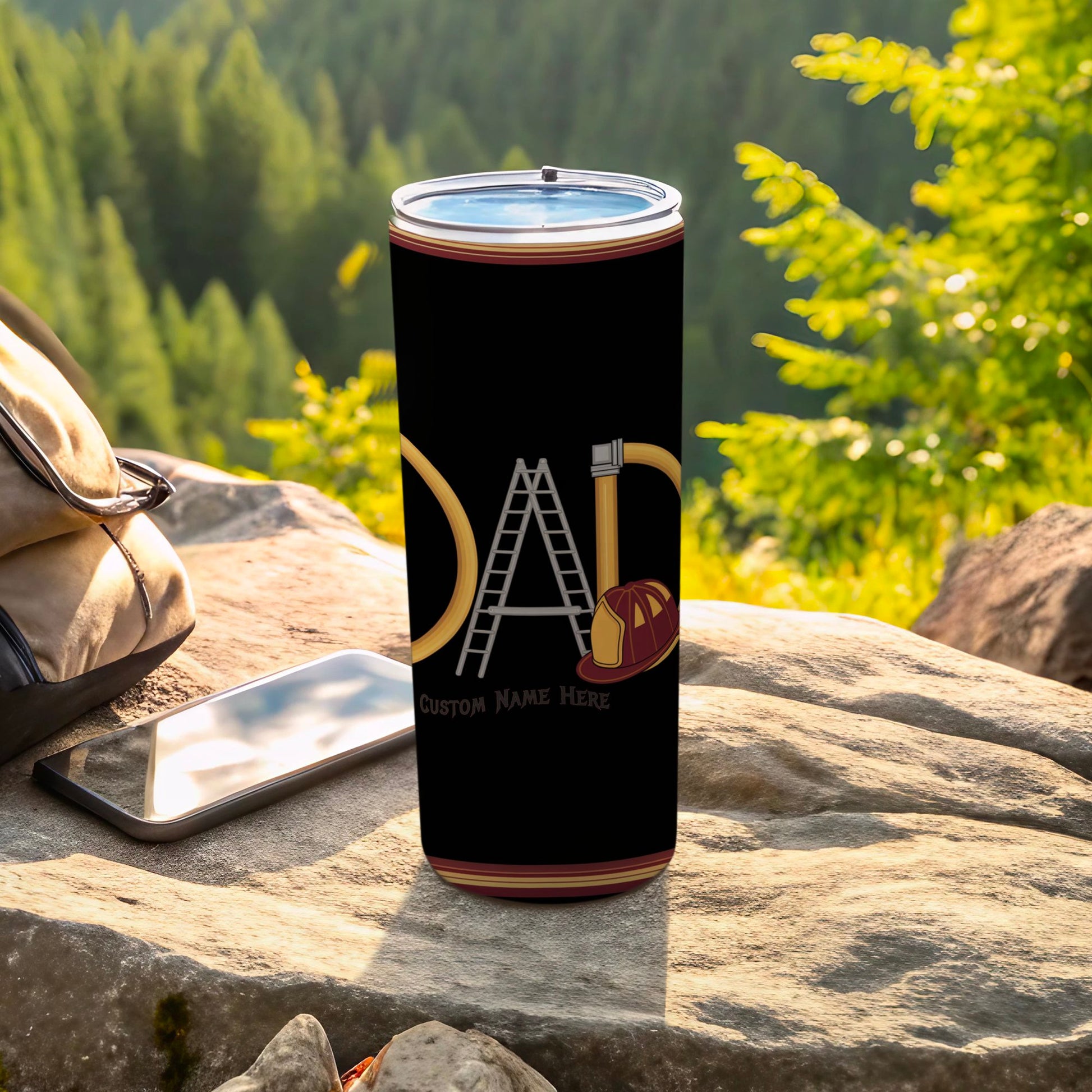 Personalized Dad Theme Insulated Tumbler Travel Product