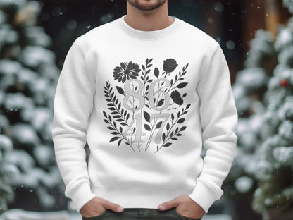 Vintage 8647 Floral Design Winter Apparel product type