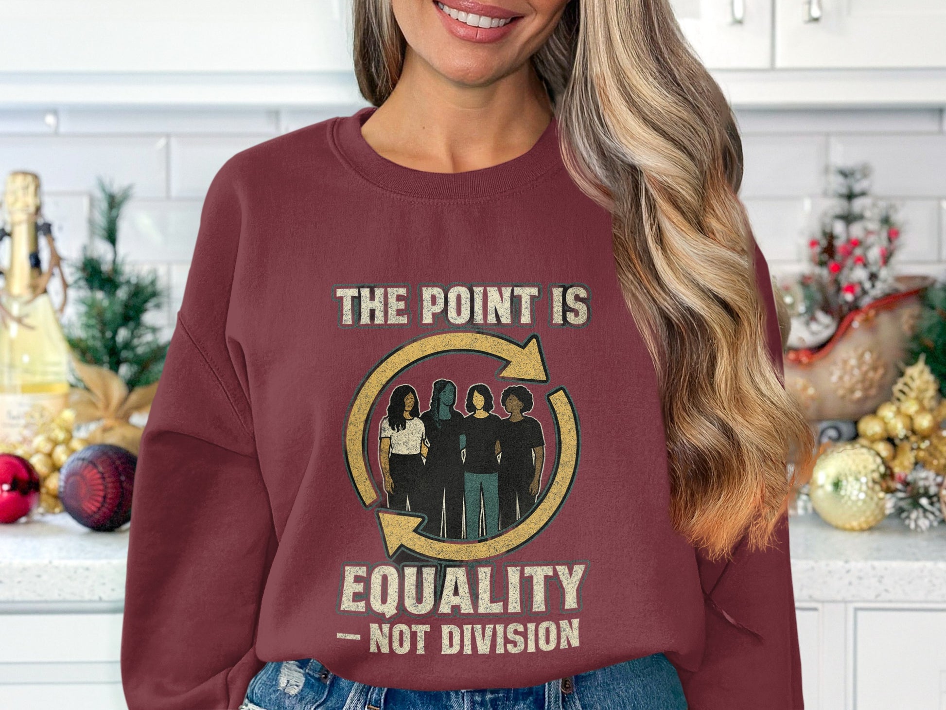The Point Is Equality Not Division Shirt product