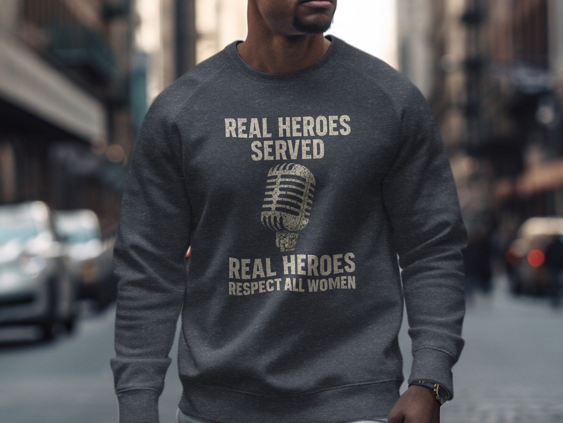 Real Heroes Served Real Heroes Respect All Women product