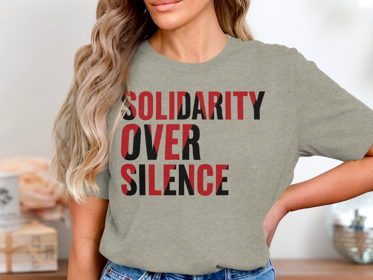 Solidarity Over Silence Graphic Tee