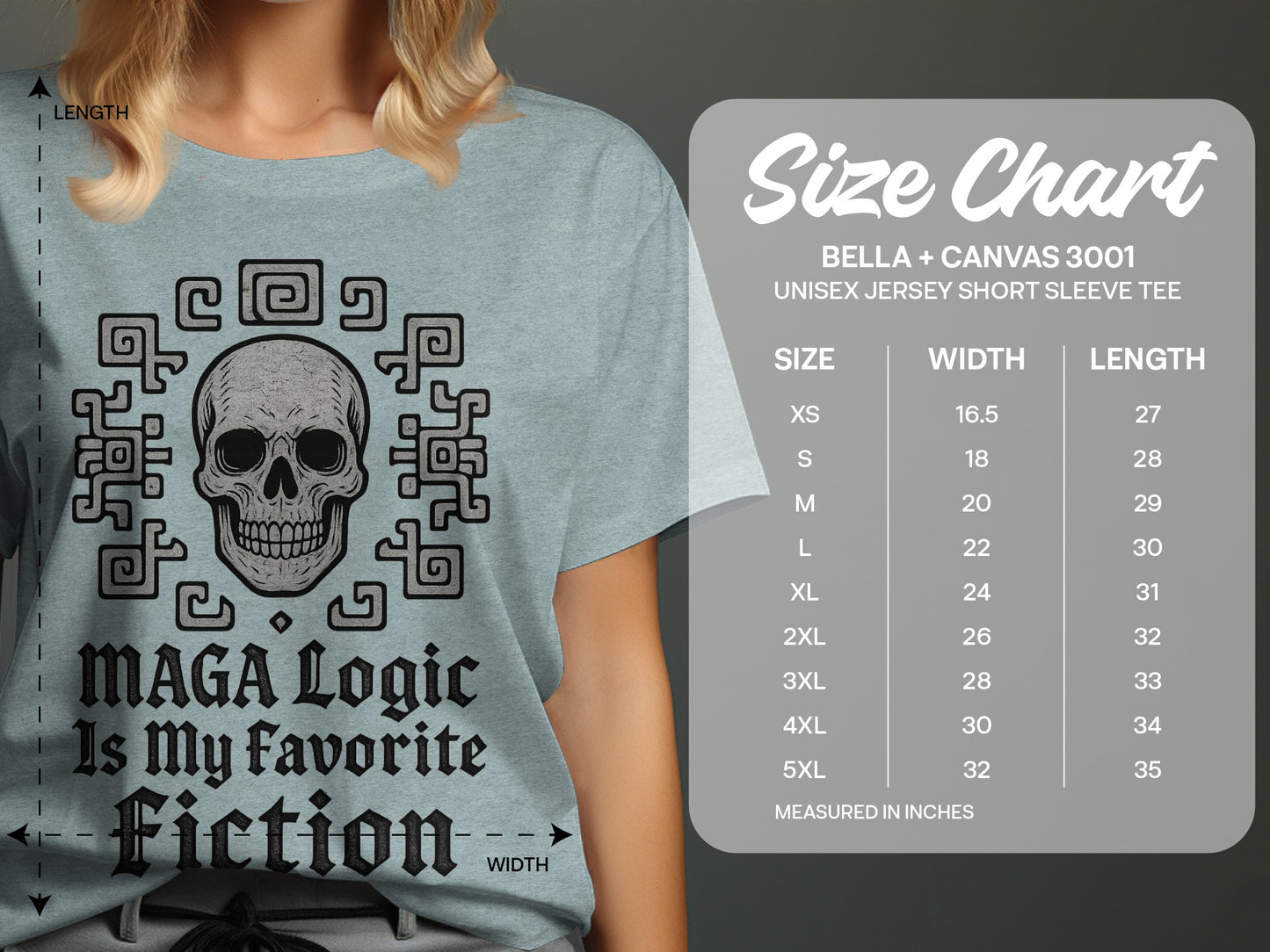 MAGA Logic Is My Favorite Fiction shirt