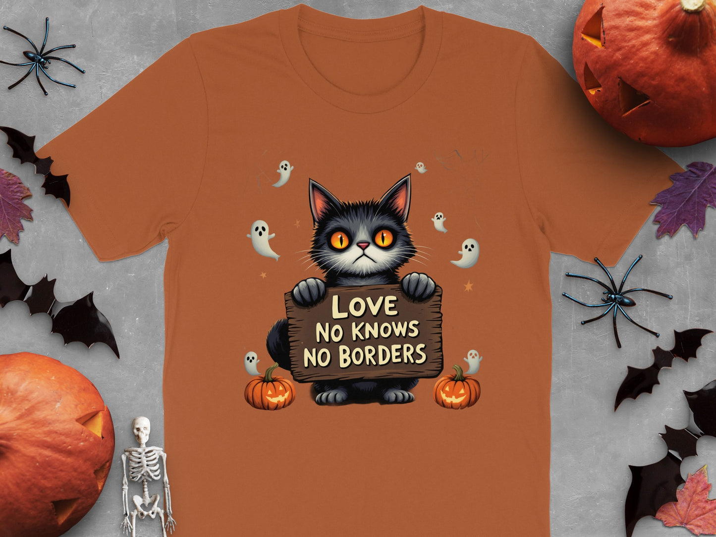 Love No Knows No Borders Halloween T-shirt product type