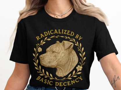Radicalized by Basic Decency Graphic T-Shirt product