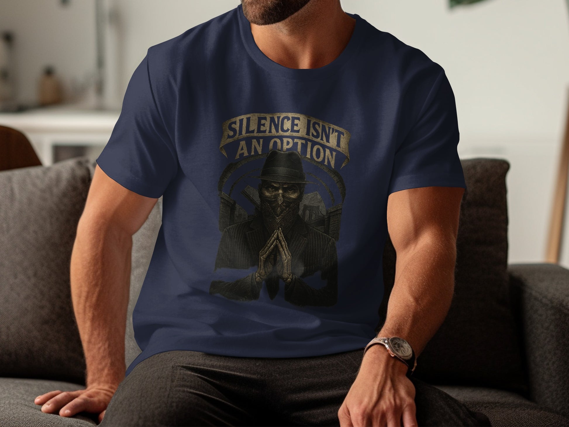 Silence Isn't An Option Graphic Tee Shirt product type
