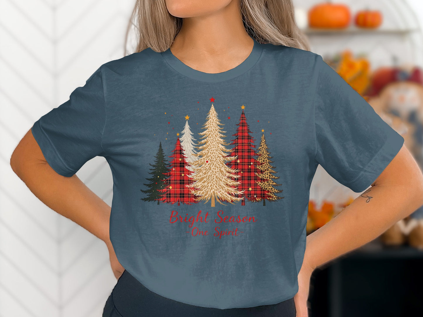 Bright Season One Spirit Christmas Tree Shirt