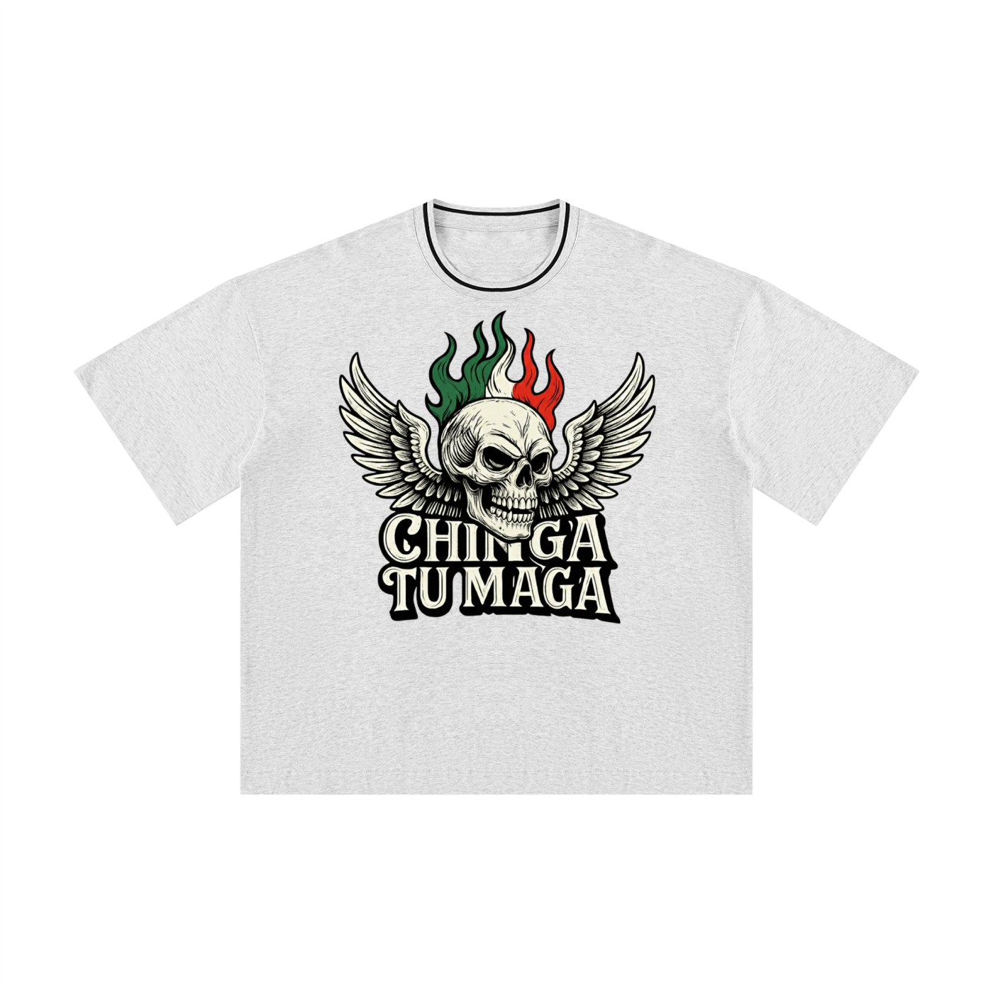 Unisex Boxy Ribbed T-Shirt
