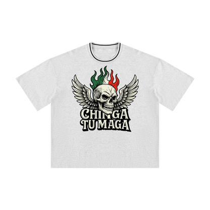 Unisex Boxy Ribbed T-Shirt