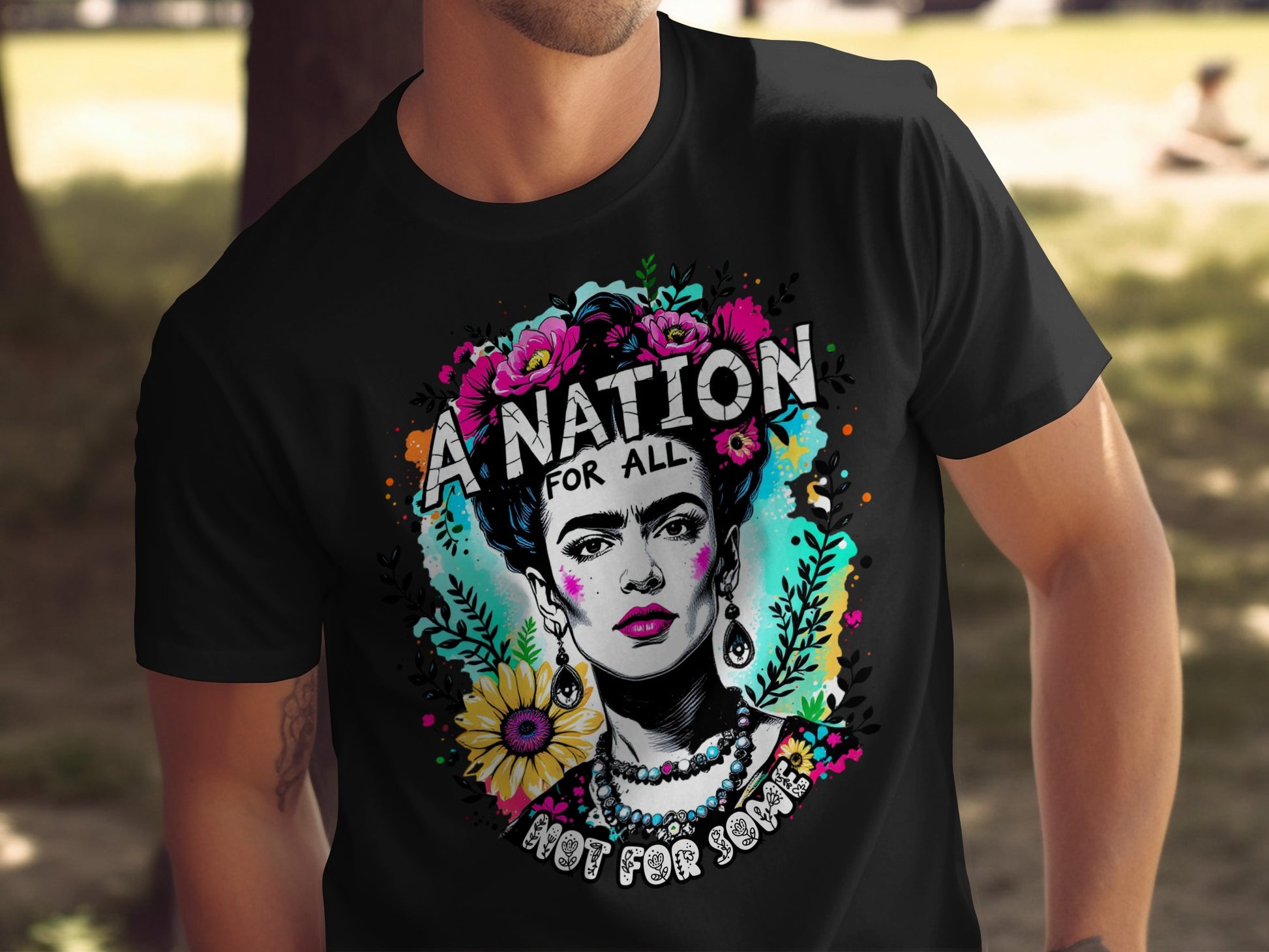 A Nation For All Not For Some Graphic Tee product
