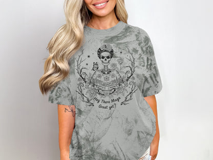 Hey There Maga Great Yet Skeleton Themed Shirt