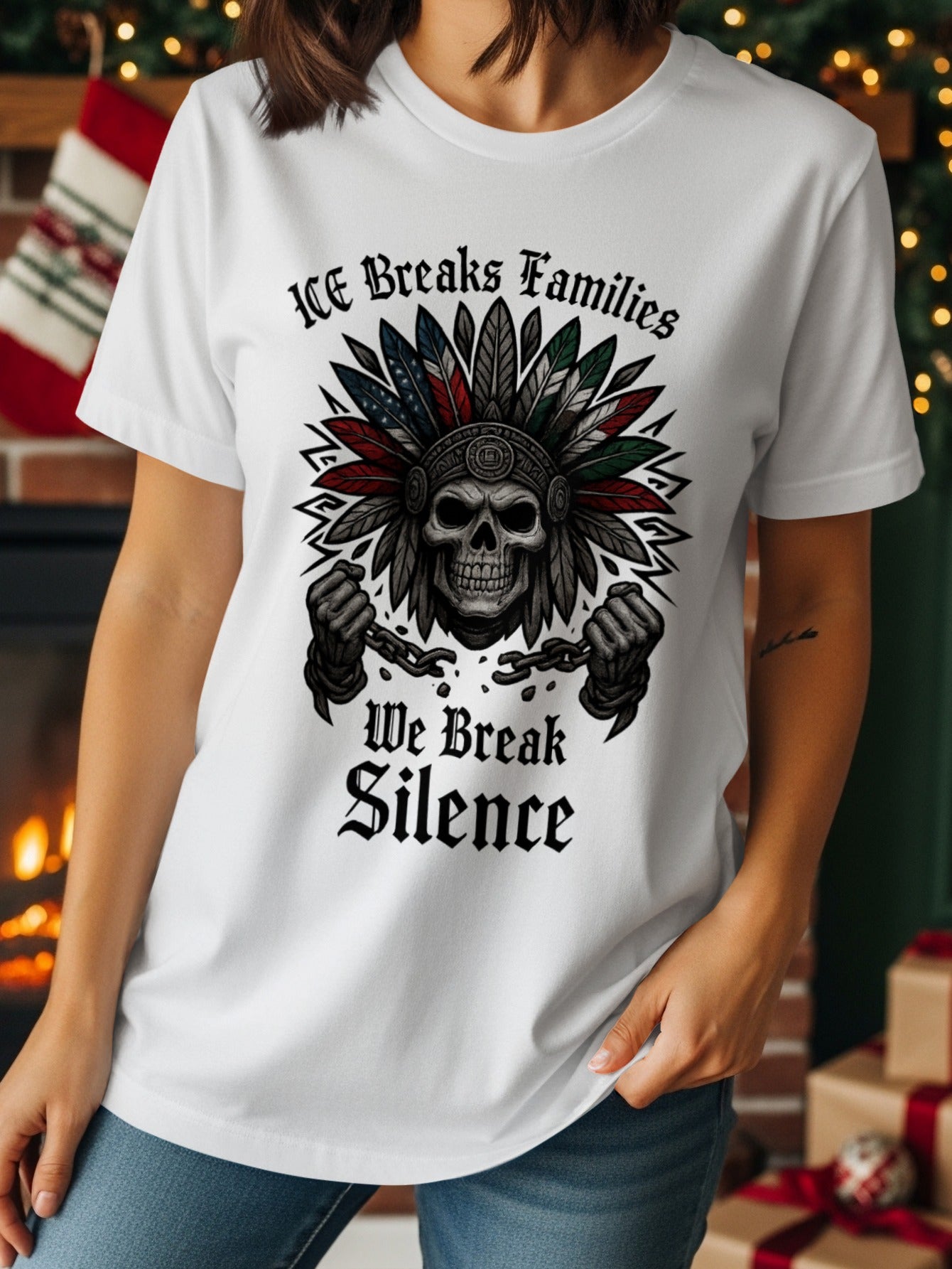 ICE Breaks Families We Break Silence T-Shirt